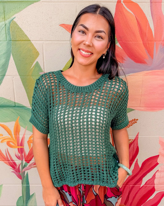 Wade Top - Green