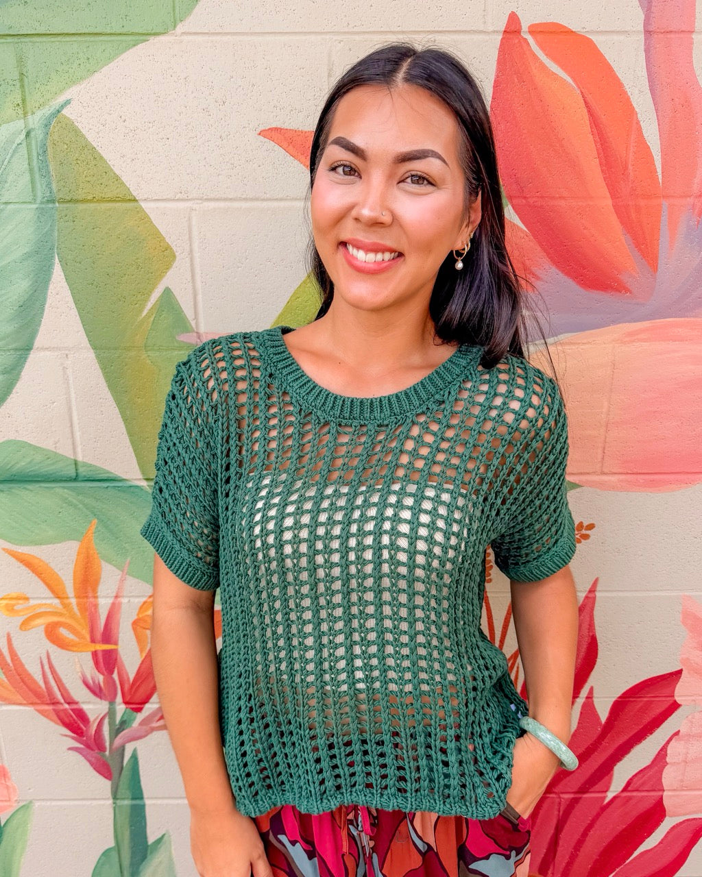 Wade Top - Green