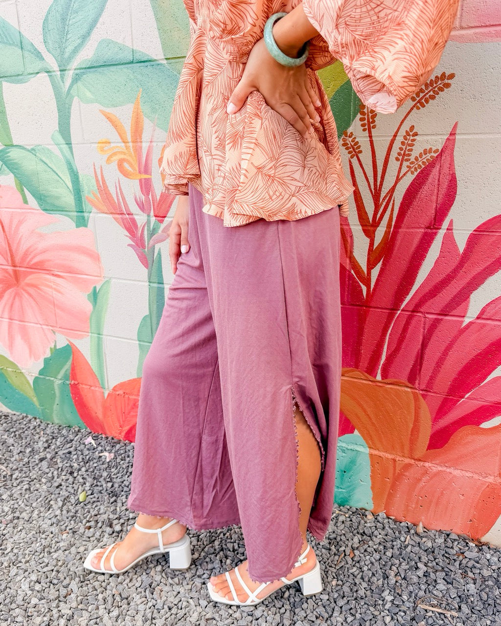 Royce Pants - Dusty Plum