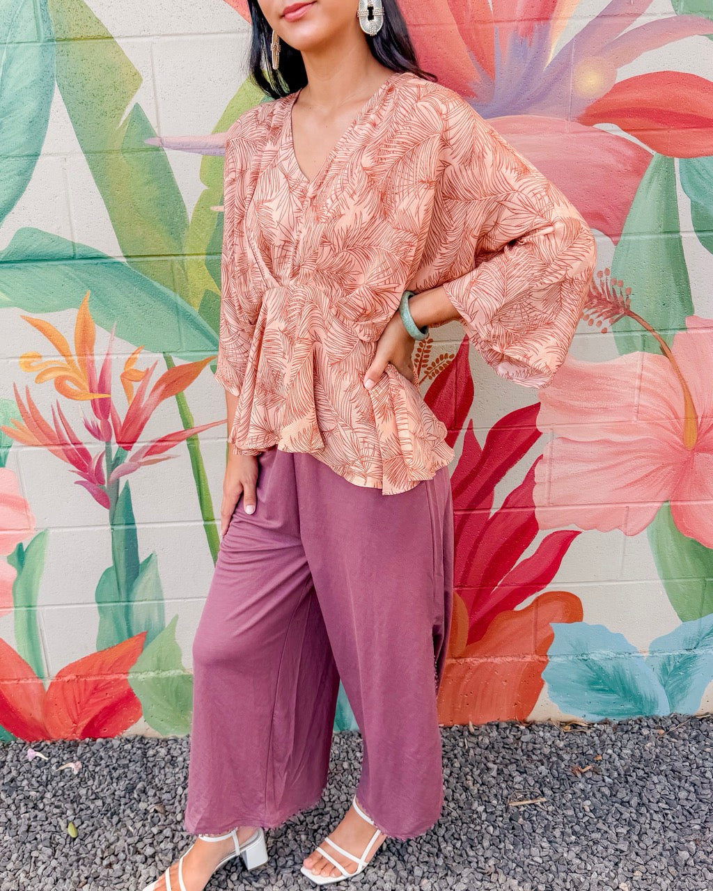 Royce Pants - Dusty Plum