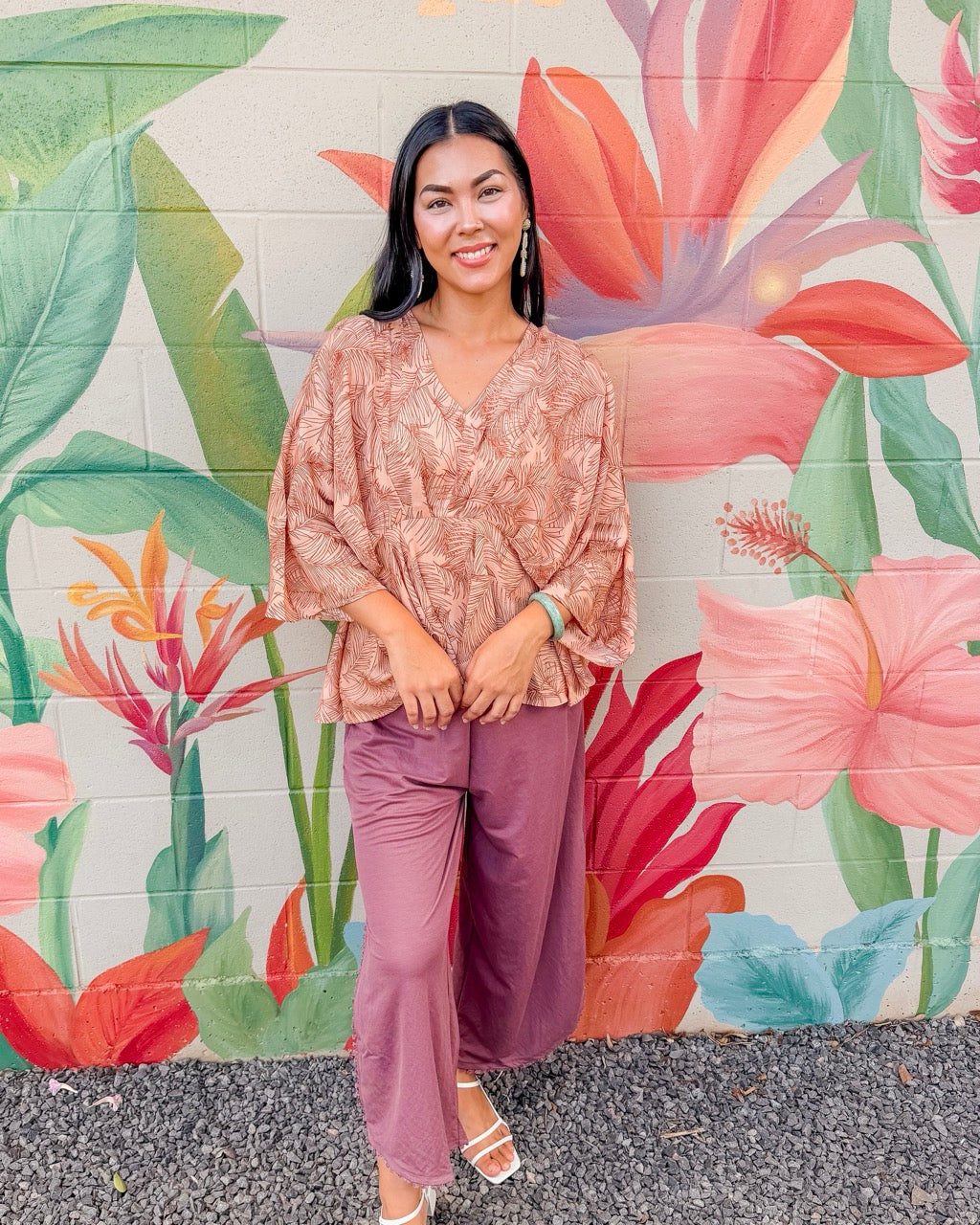 Royce Pants - Dusty Plum