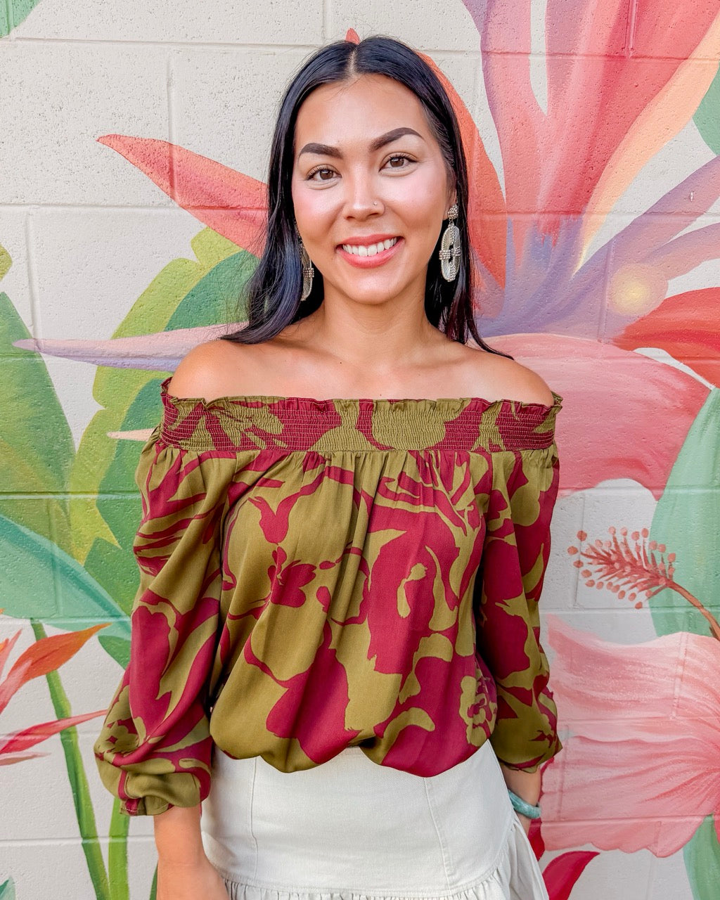 Kini Blouse - Olive