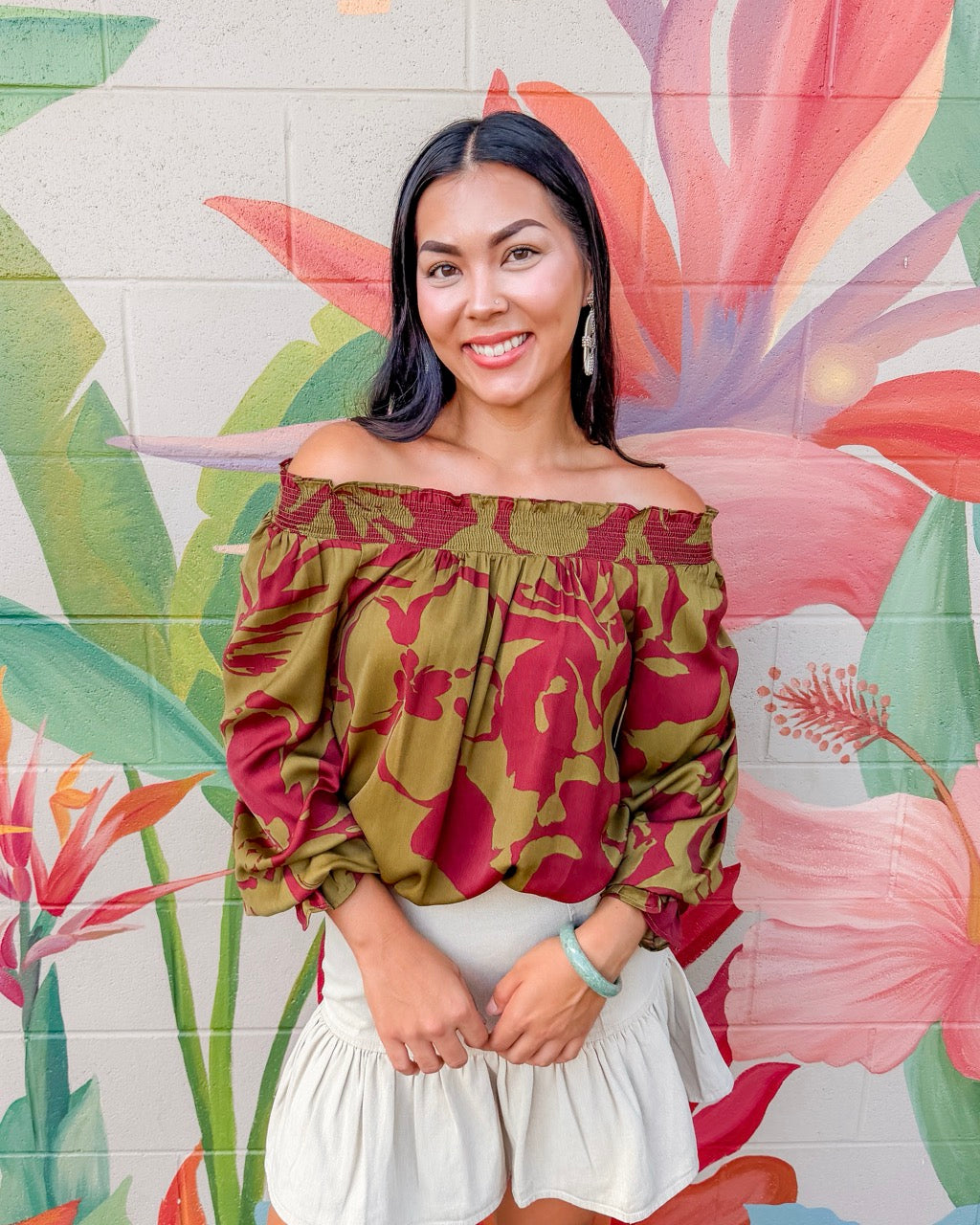 Kini Blouse - Olive