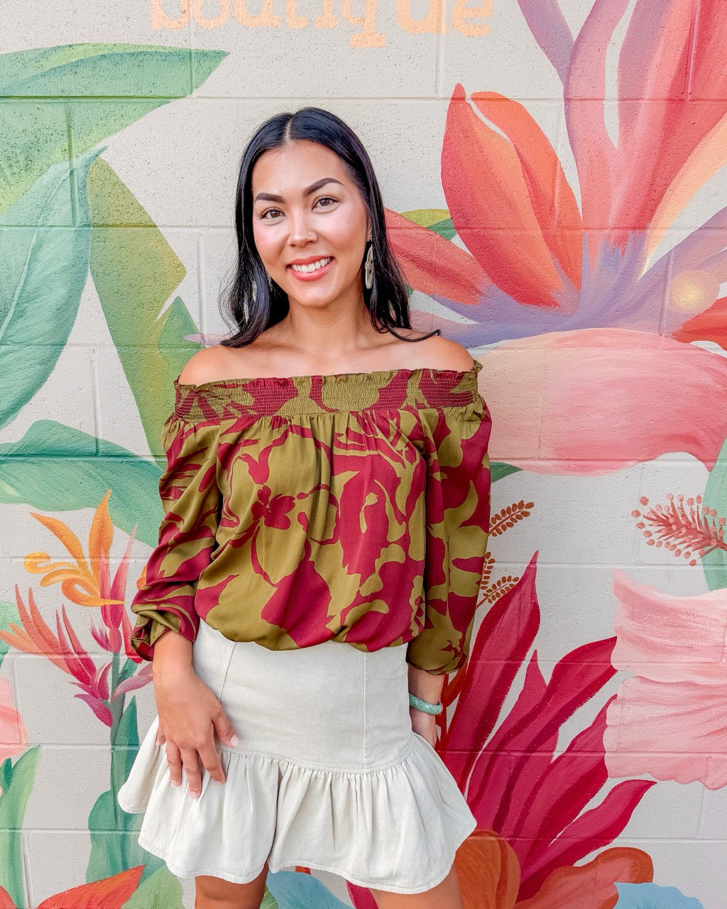 Kini Blouse - Olive