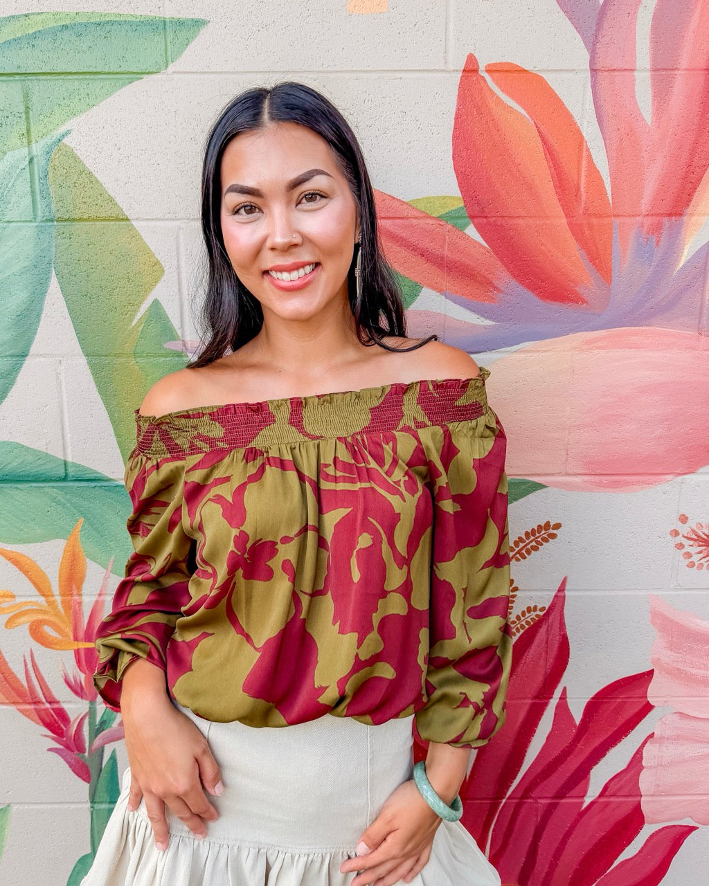Kini Blouse - Olive