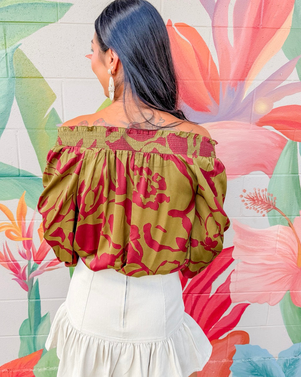 Kini Blouse - Olive