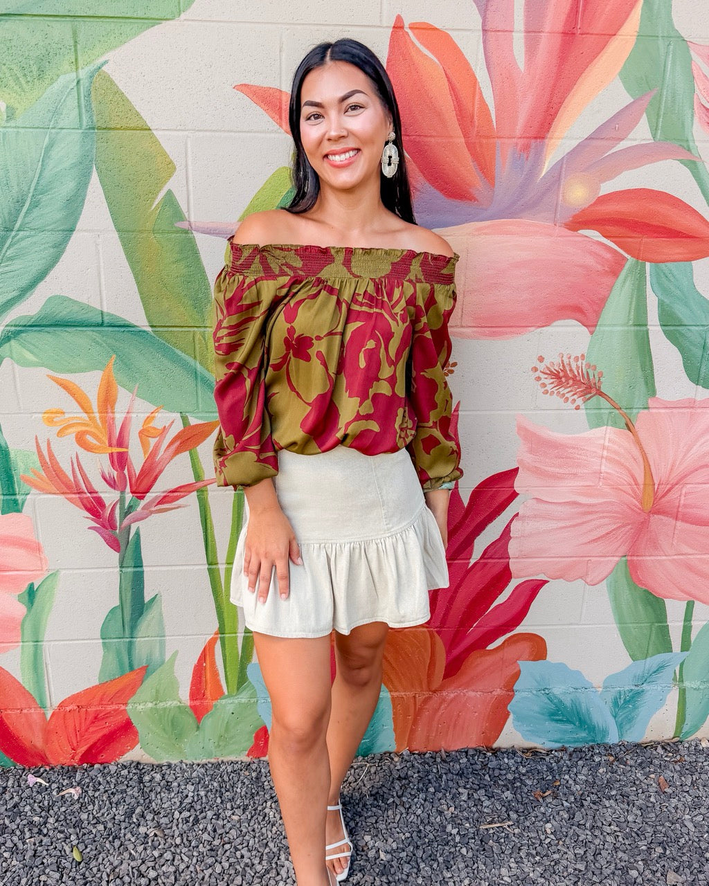 Kini Blouse - Olive