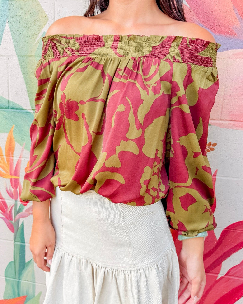 Kini Blouse - Olive