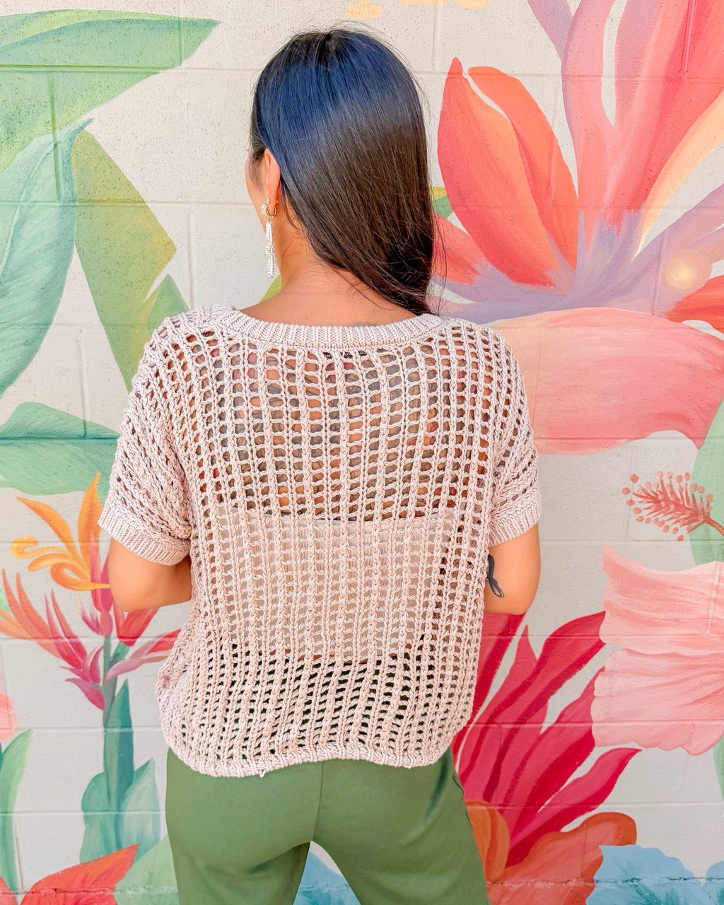 Wade Top - Taupe