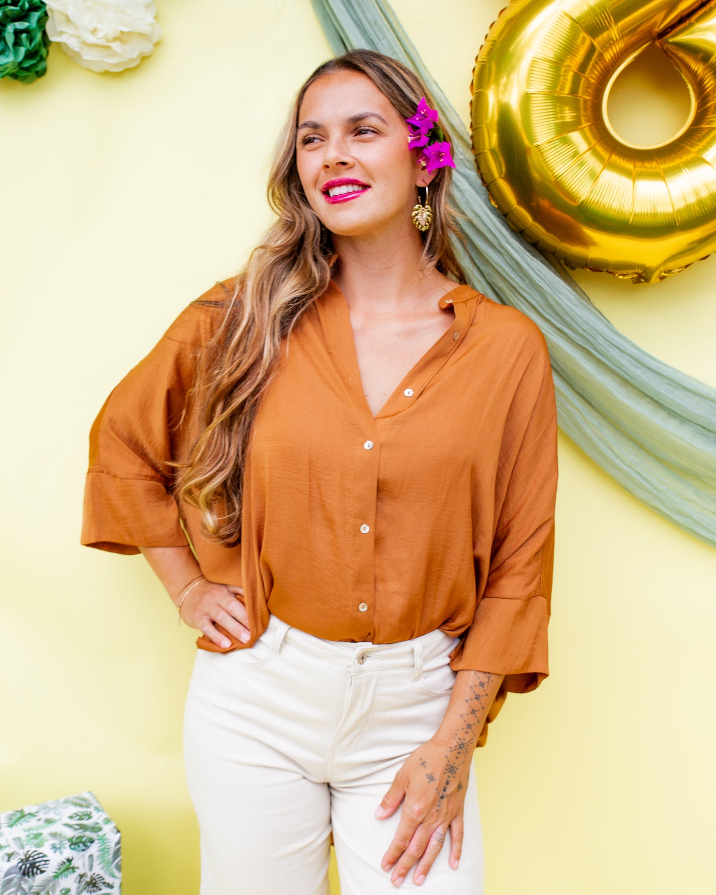 Raelynn Blouse - Copper