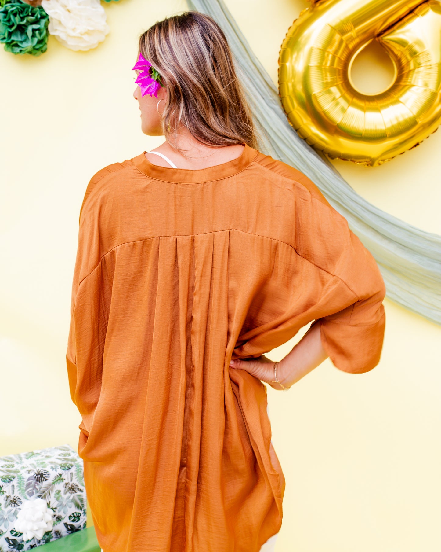 Raelynn Blouse - Copper