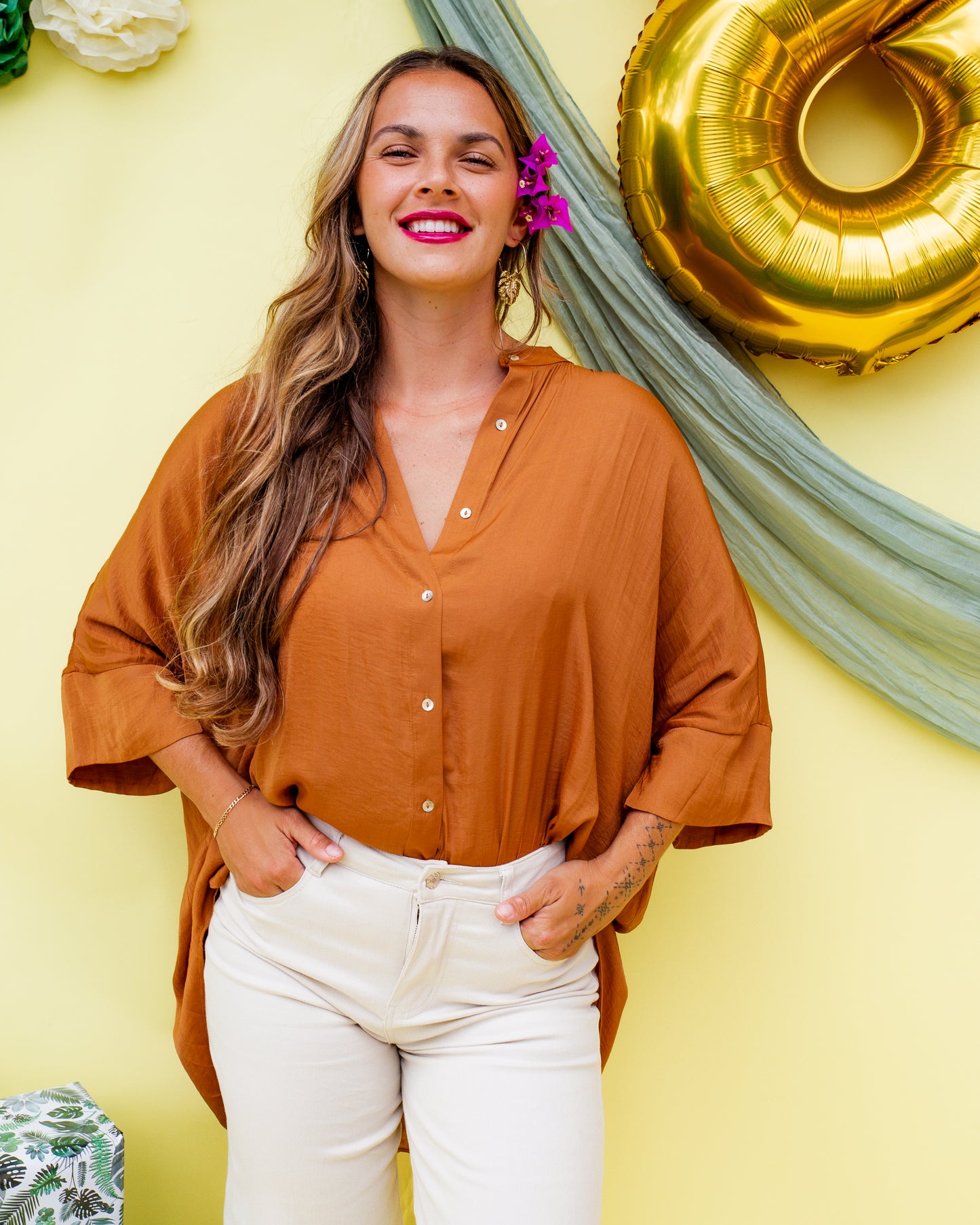 Raelynn Blouse - Copper