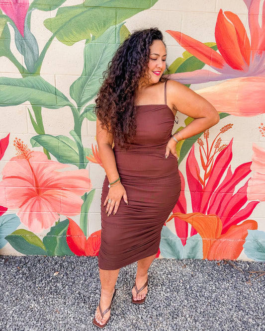 Marnie Dress - Brown