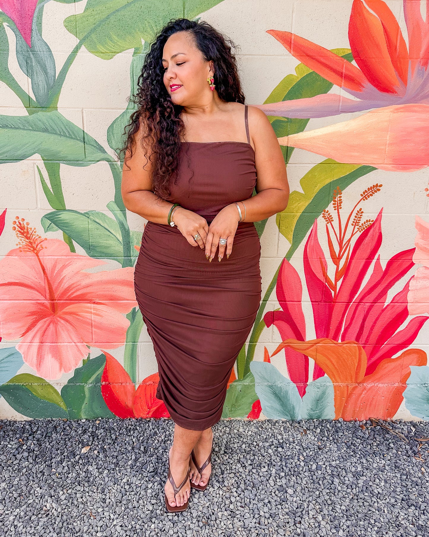 Marnie Dress - Brown