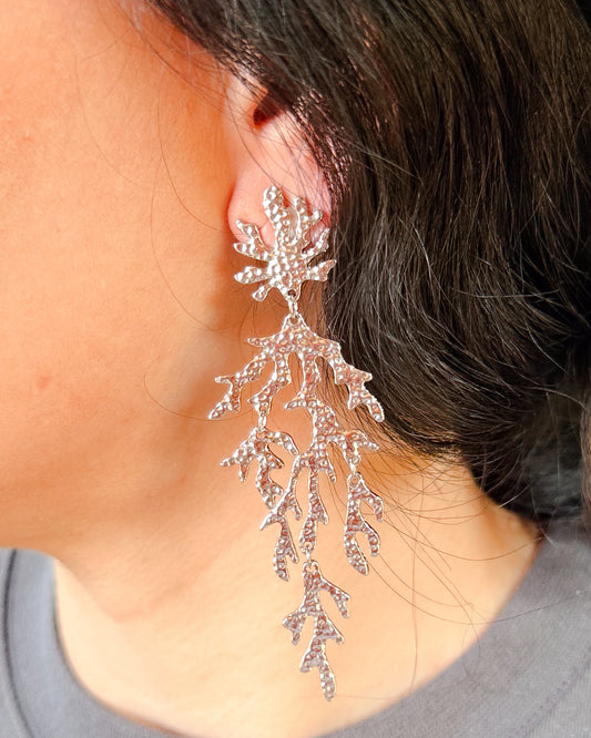Coral Queen Earrings