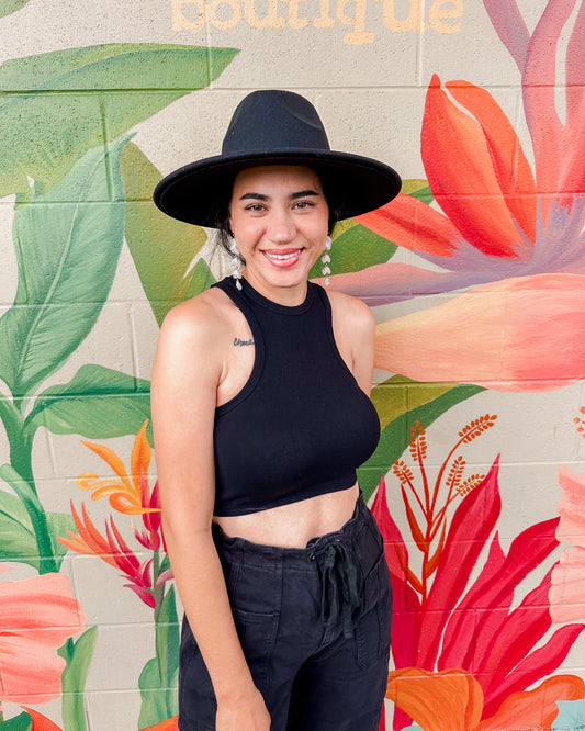Hortense Tank - Black