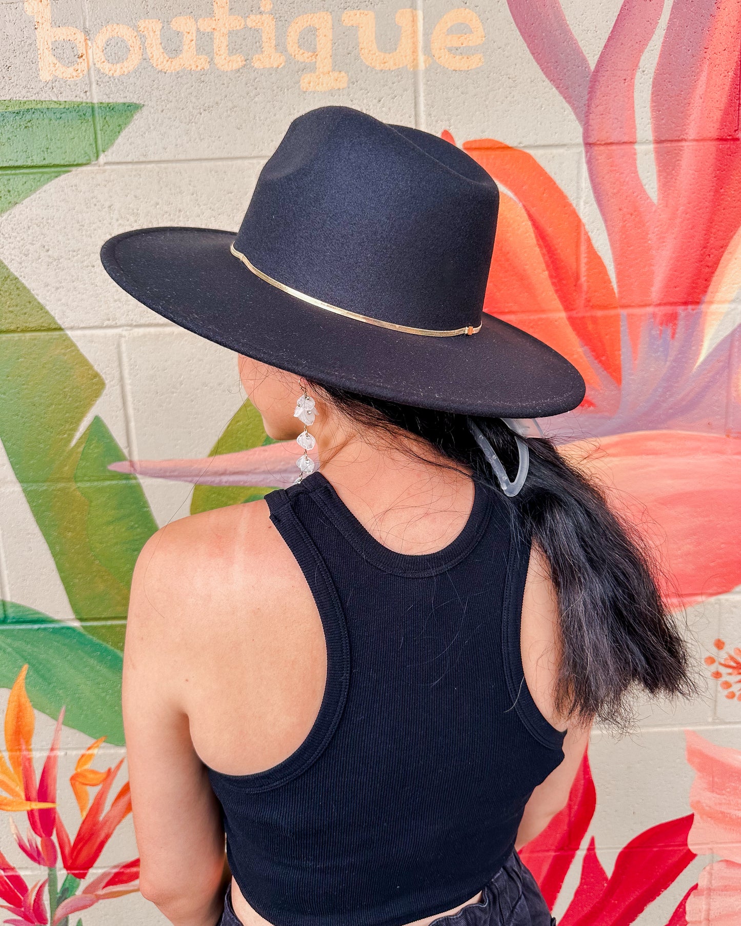 Hortense Tank - Black