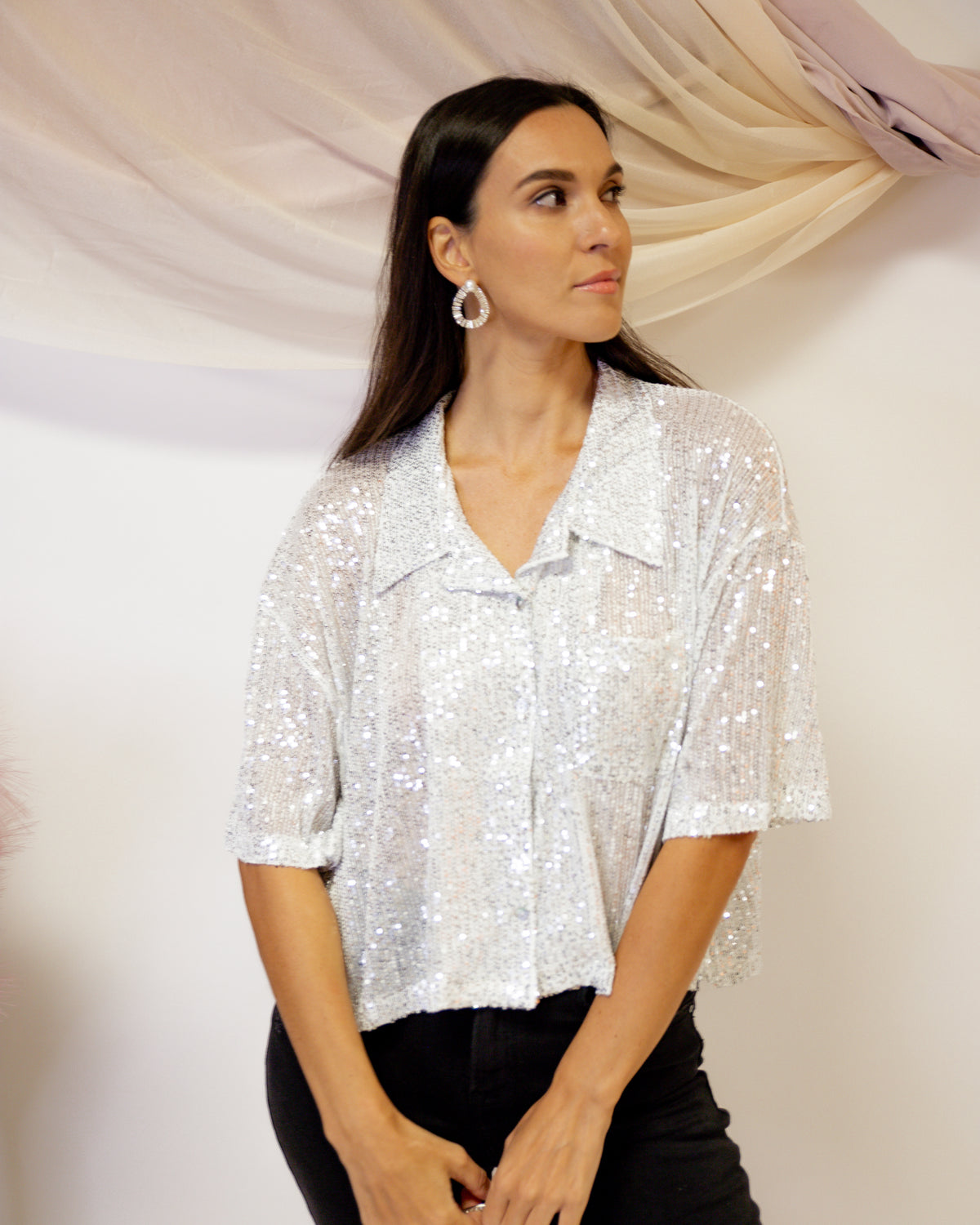 Ky Blouse - Silver