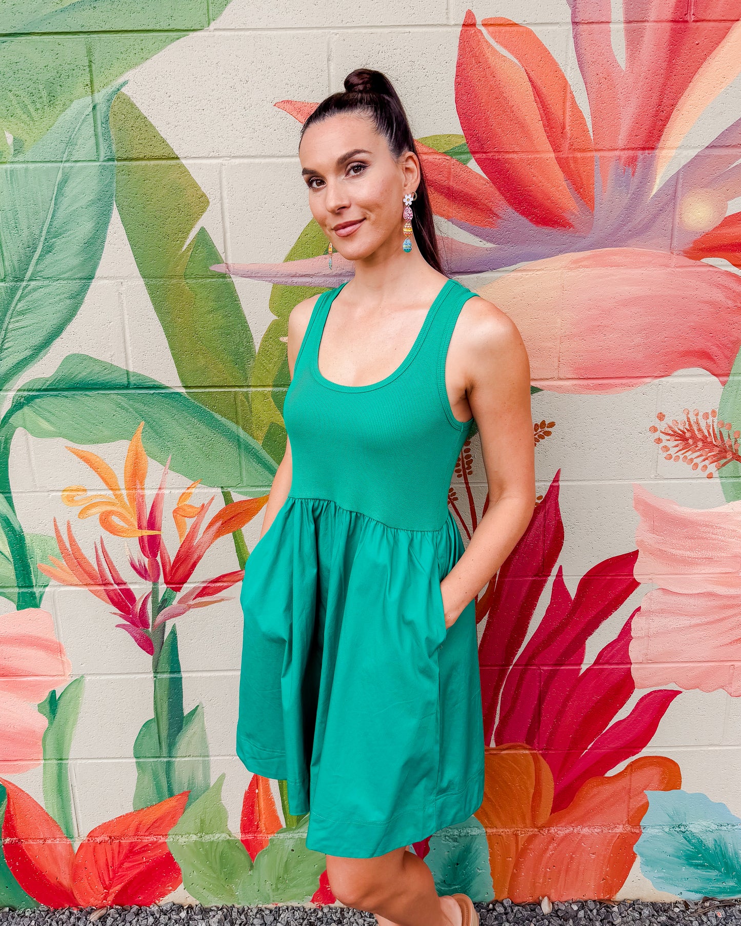 Balina Dress - Green
