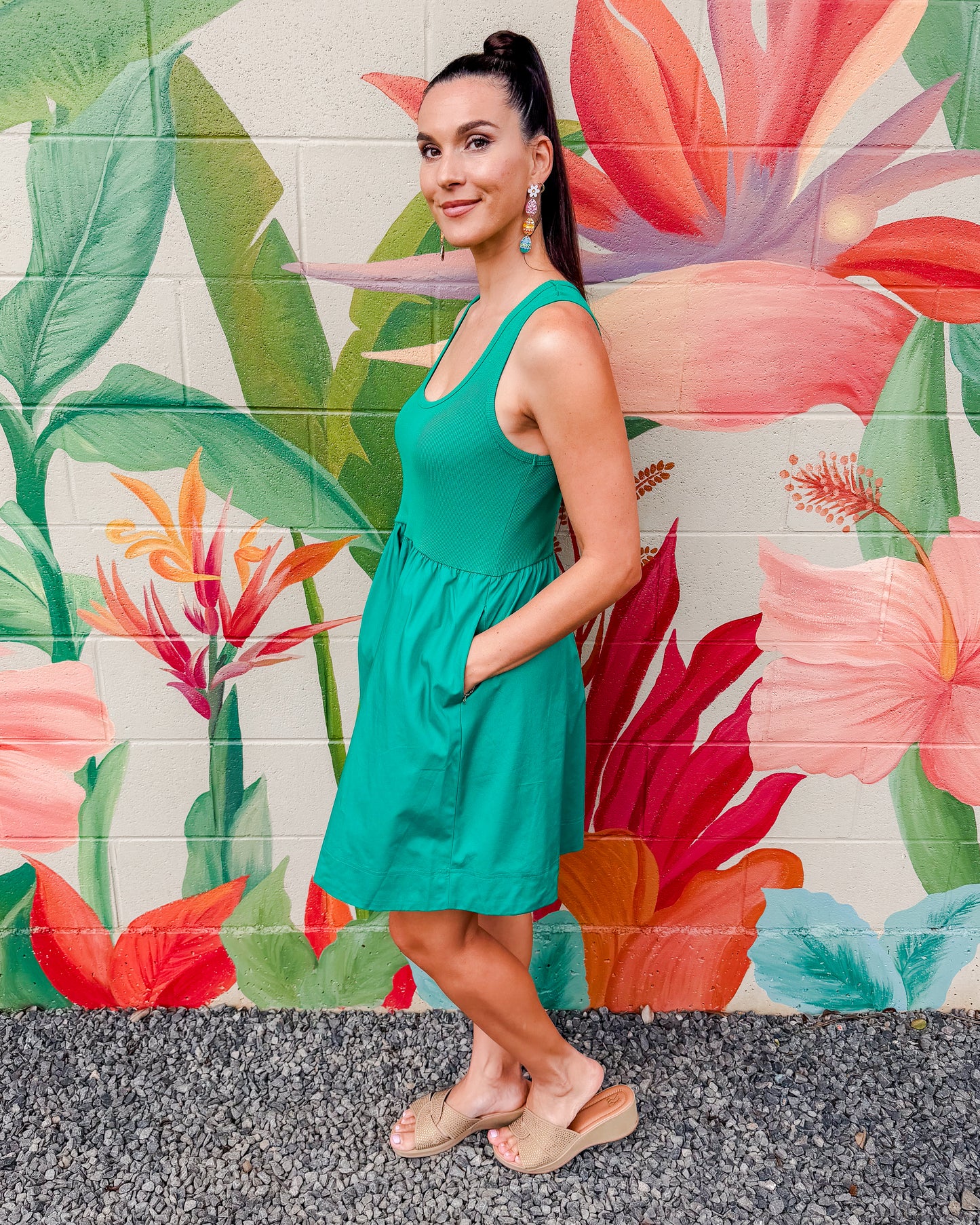 Balina Dress - Green