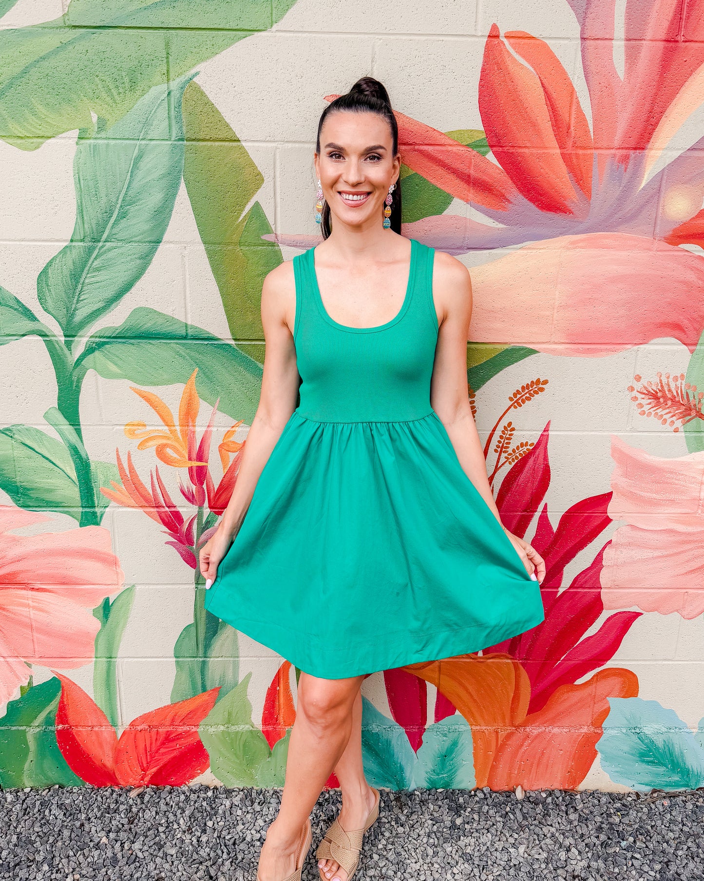 Balina Dress - Green