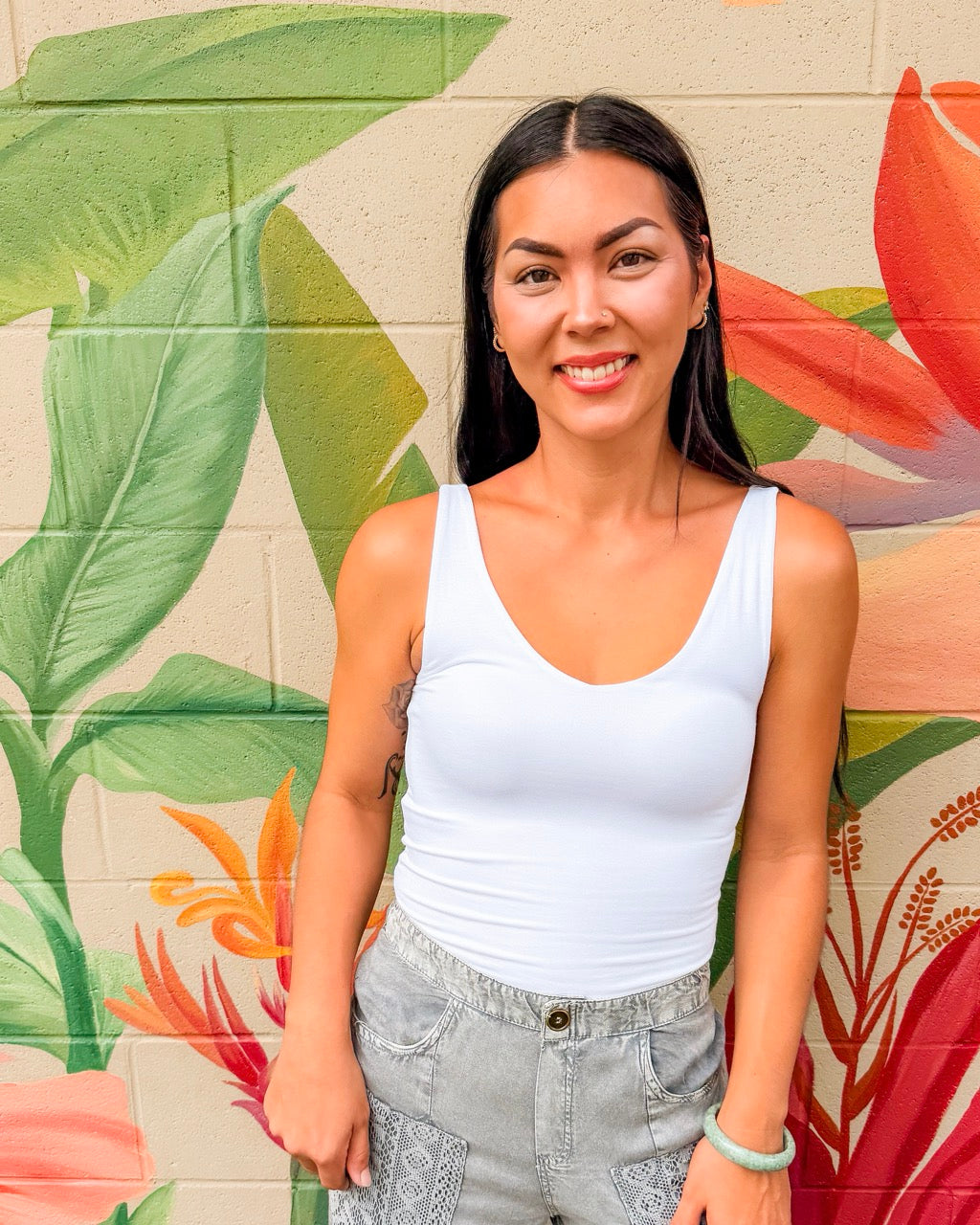 Blanca Tank - White