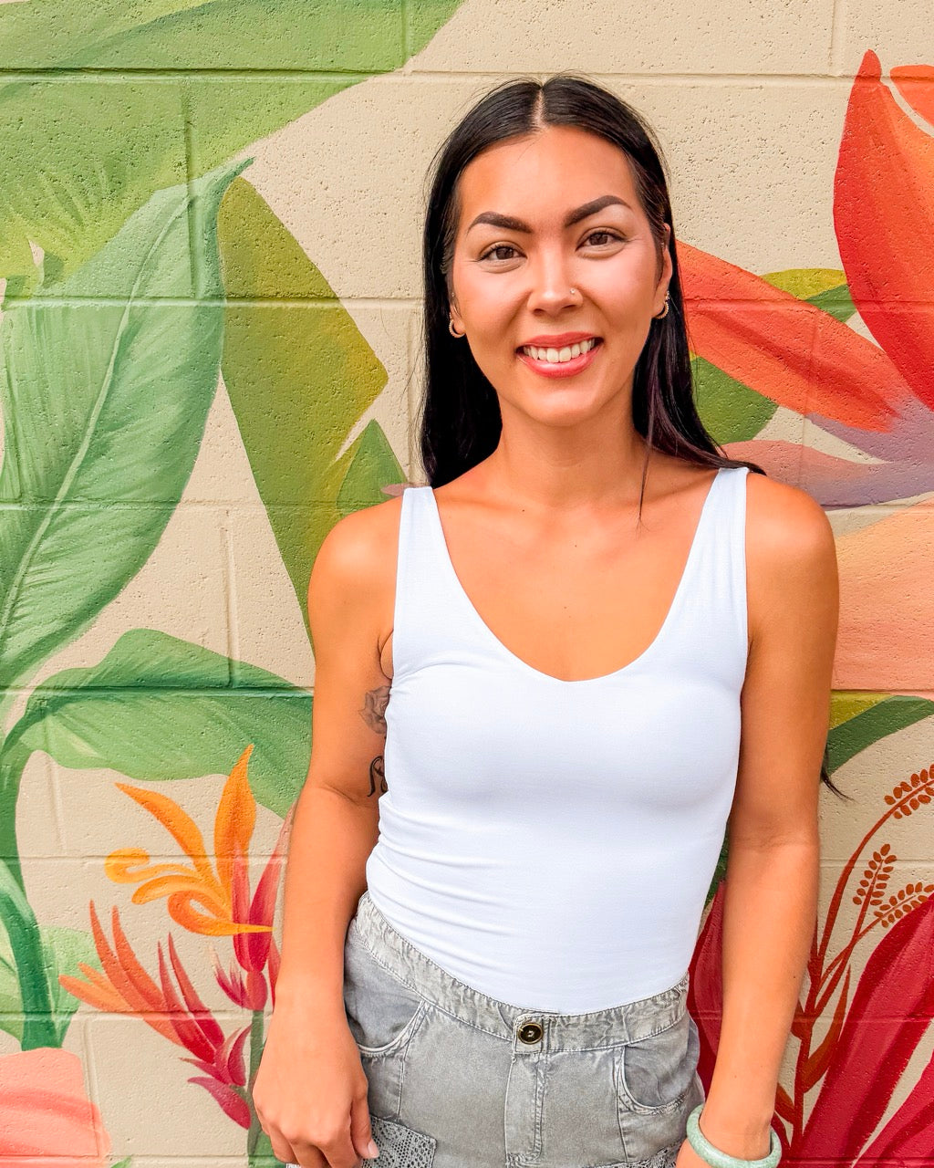 Blanca Tank - White