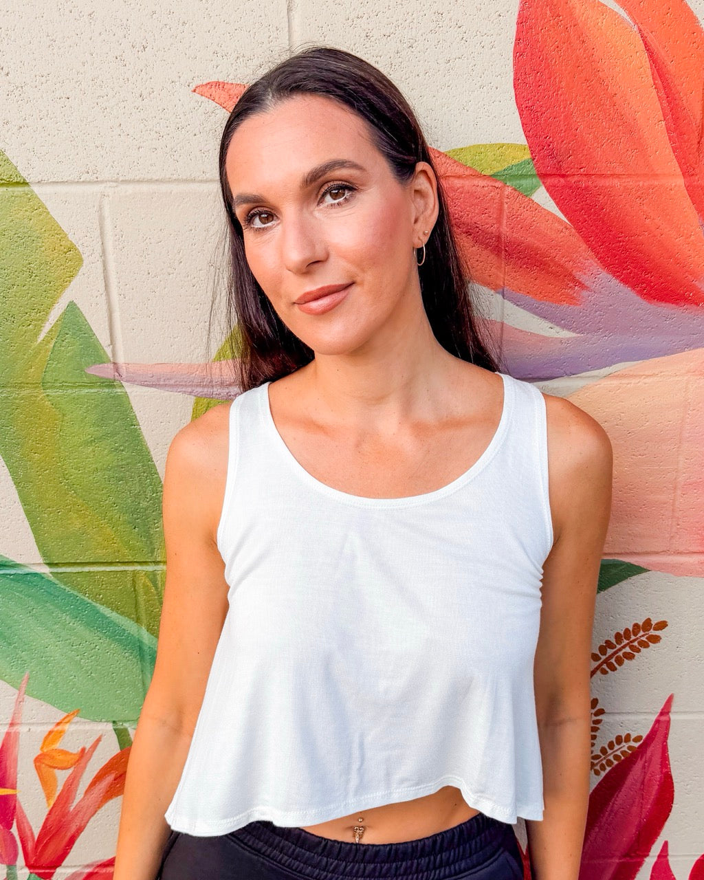 Whitney Tank - White
