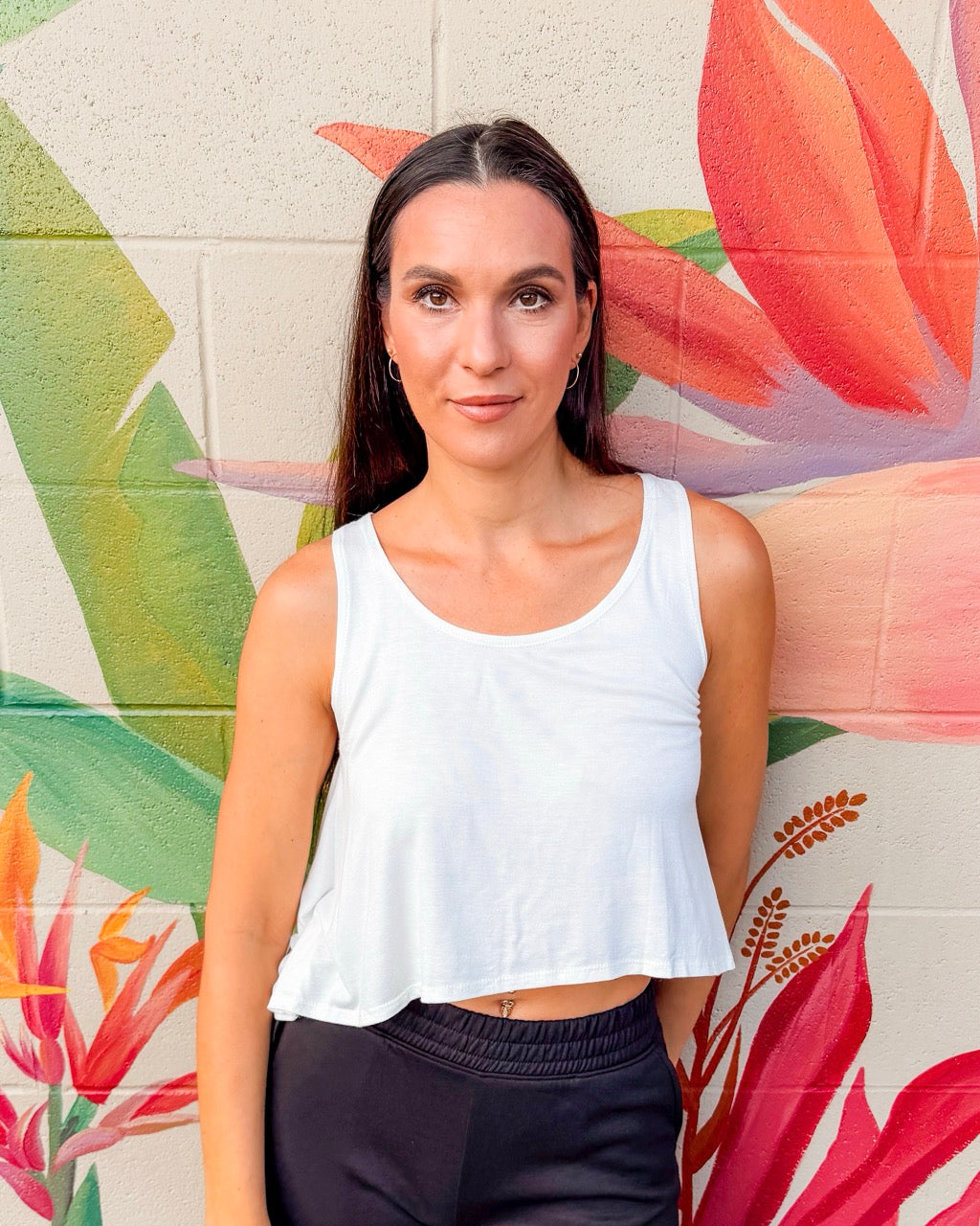 Whitney Tank - White