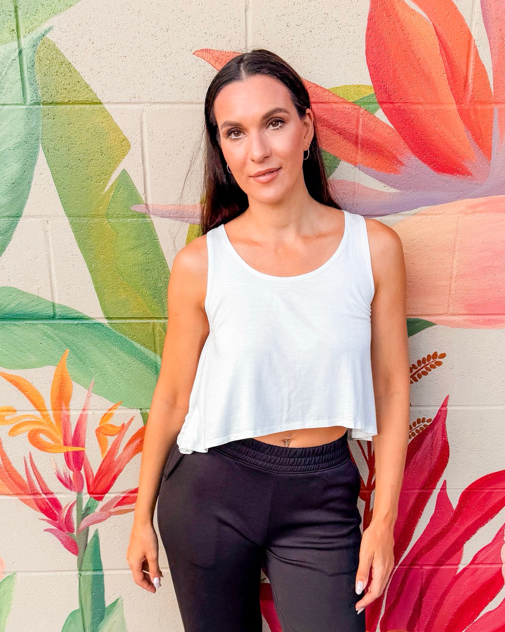 Whitney Tank - White