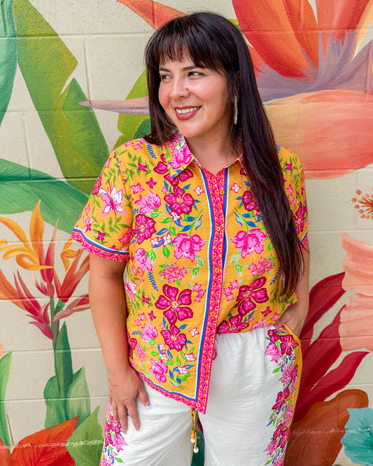 Citrus Bloom Top