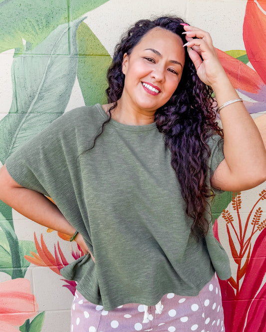 Carolyn Top - Olive