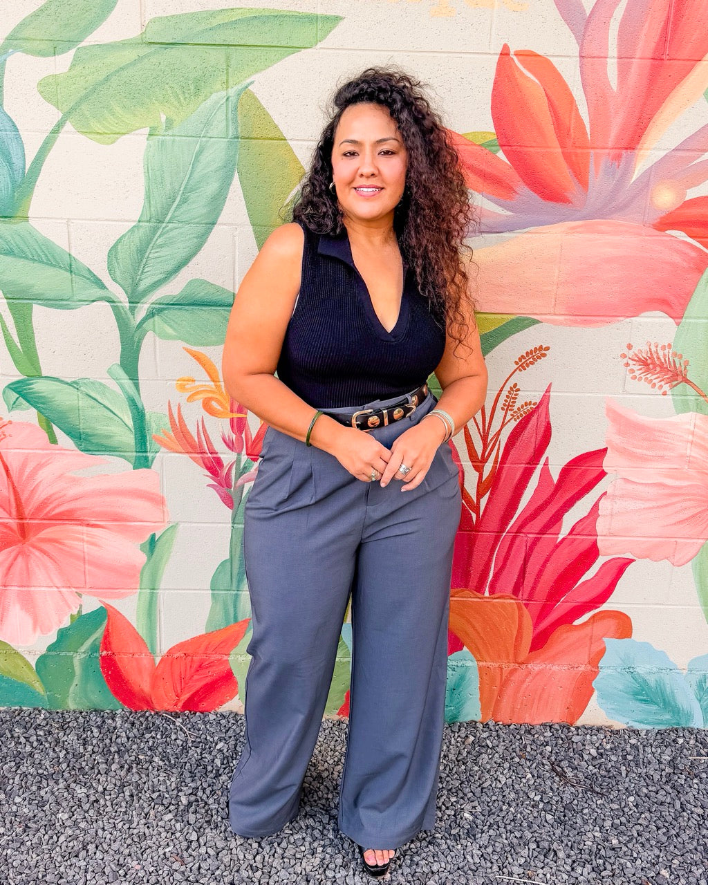 Veronica Trousers - Gray