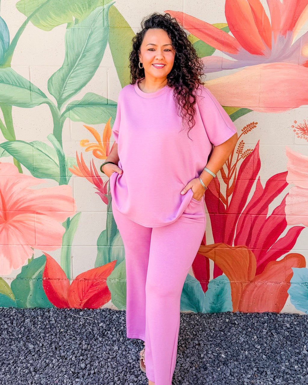 Rosalia Pants - Orchid