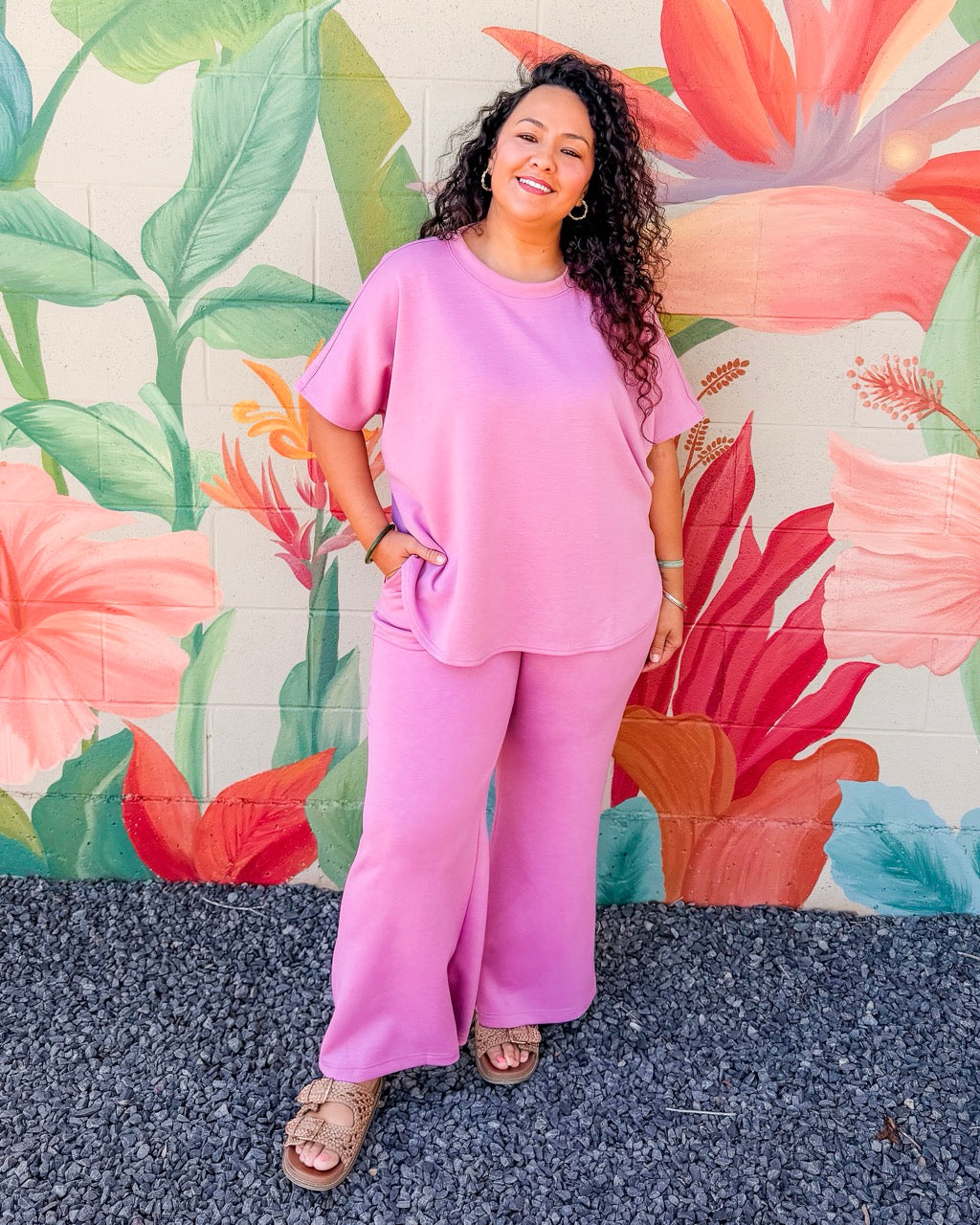 Rosalia Pants - Orchid