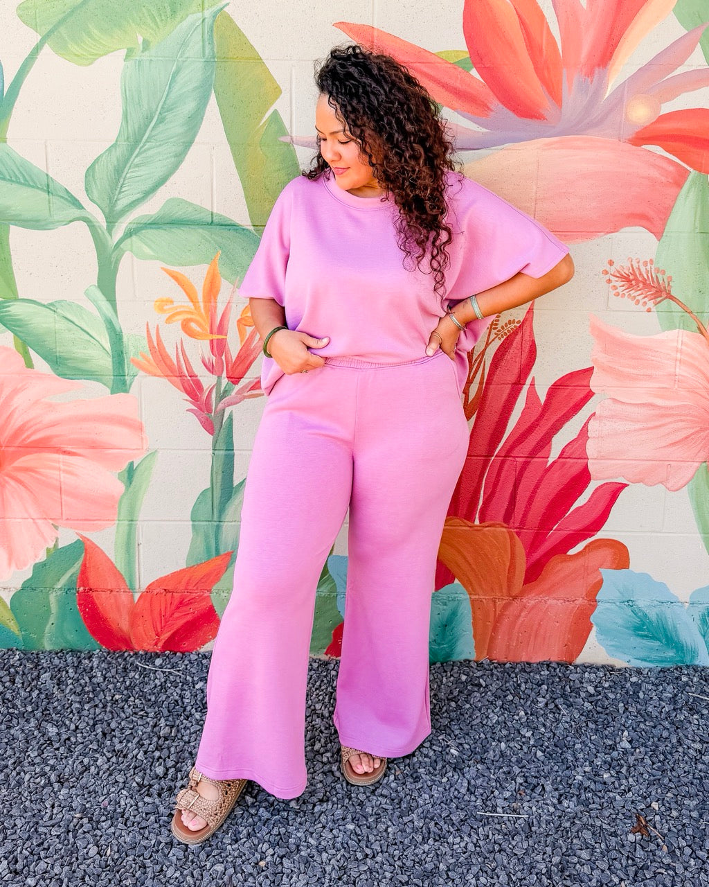Rosalia Pants - Orchid