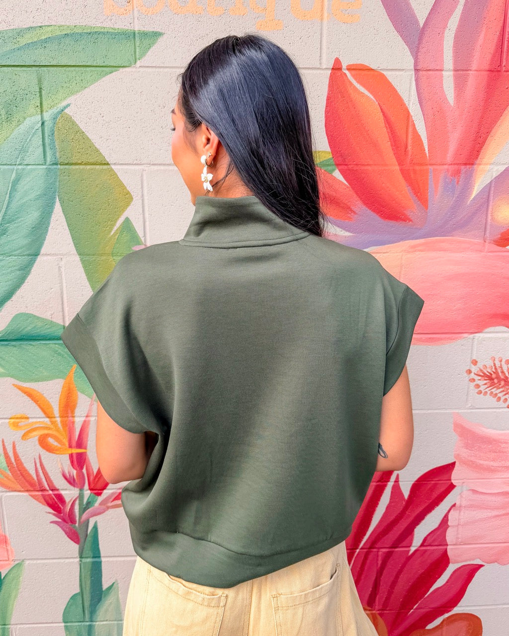 Jayla Top - Olive