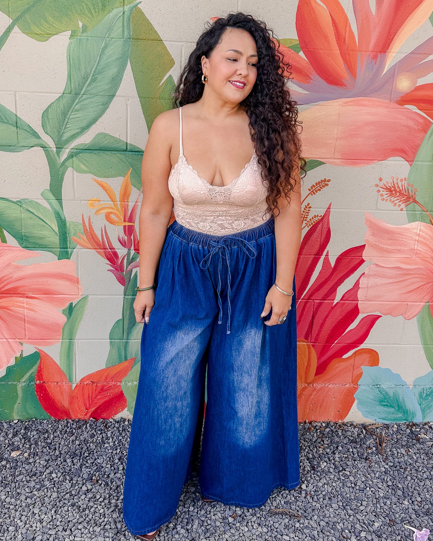 Ollie Rae Pants - Dark Denim
