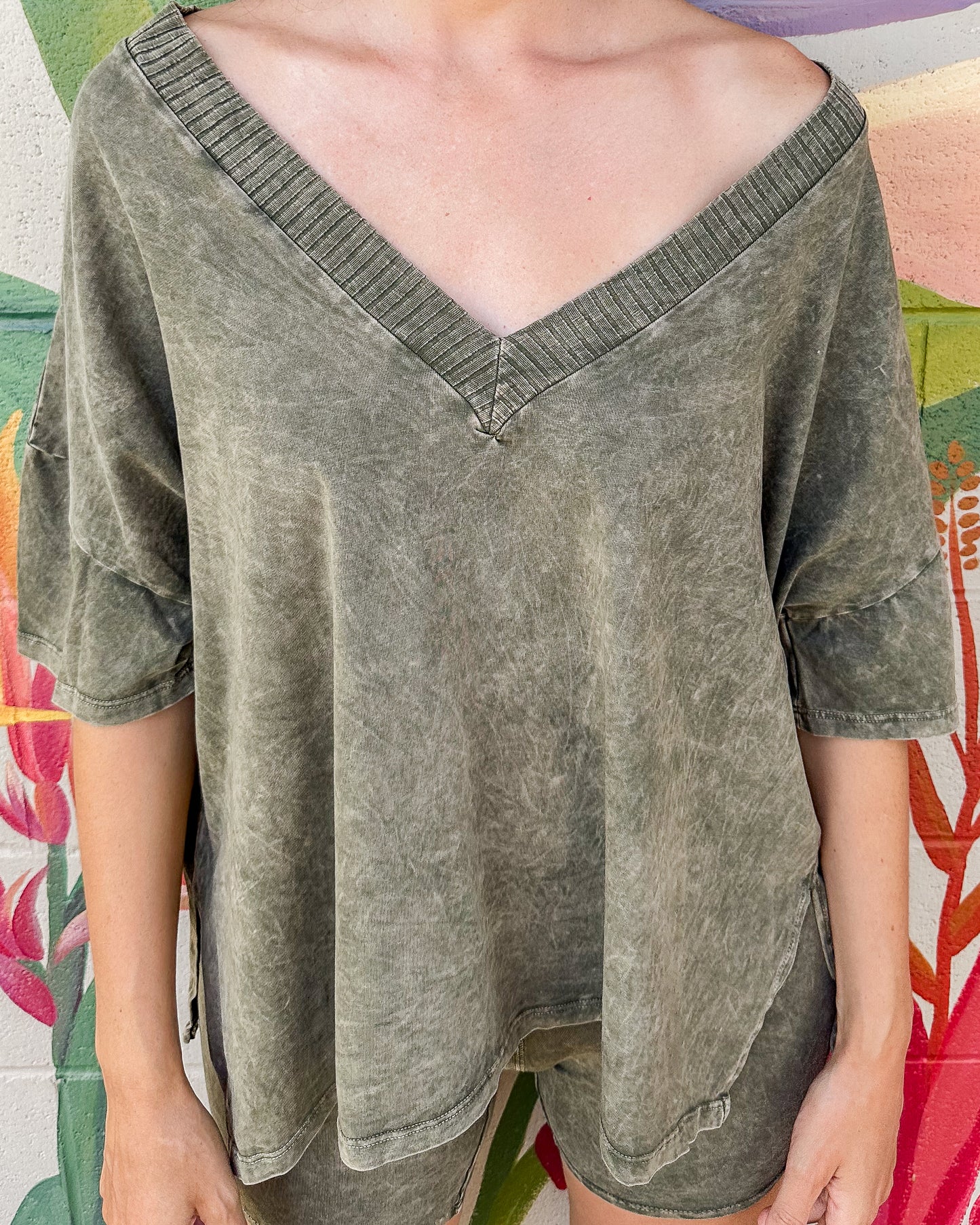Indio Top - Olive