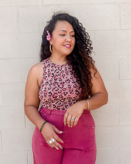 Jaslene Tank - Berry