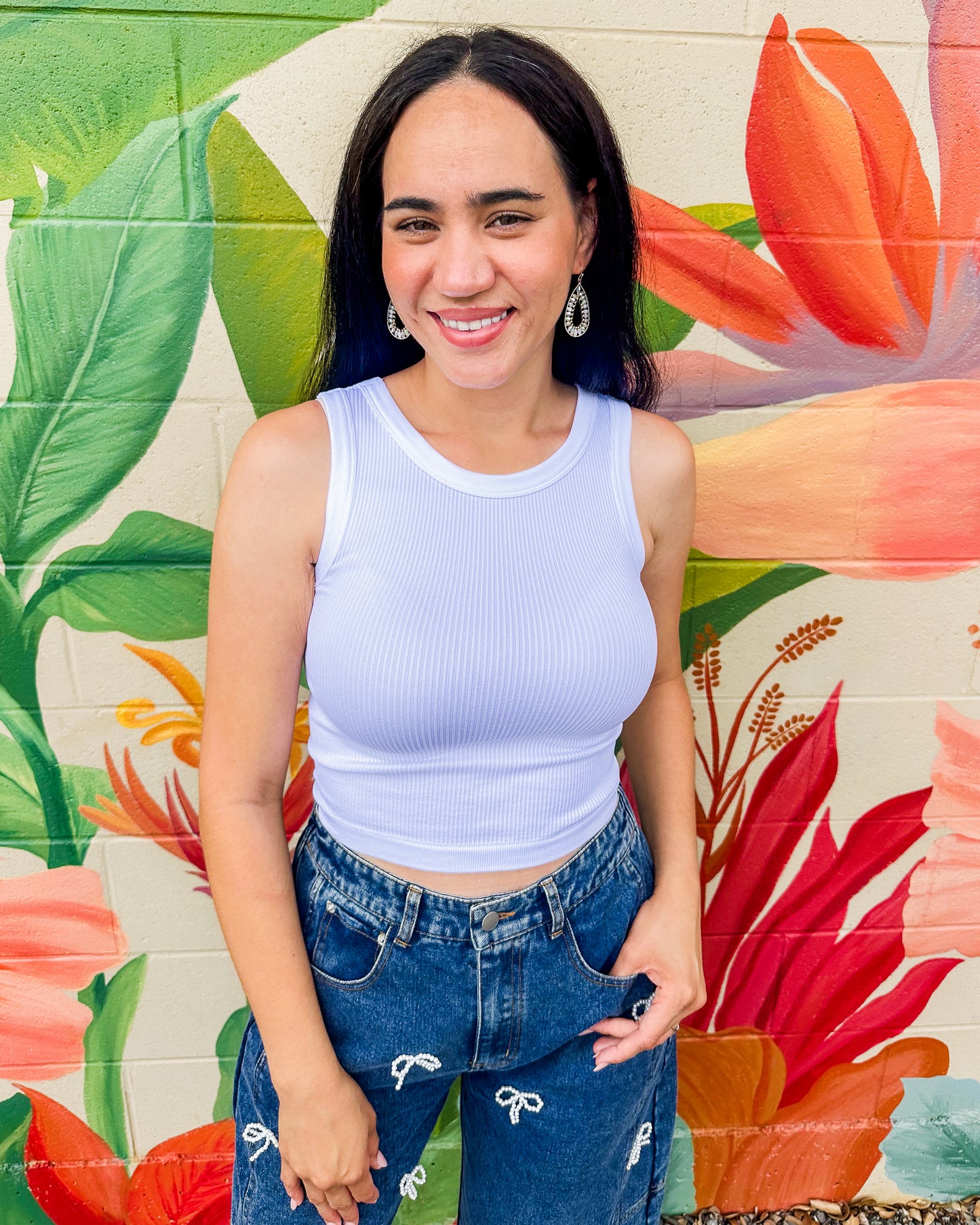 Circe Tank - White