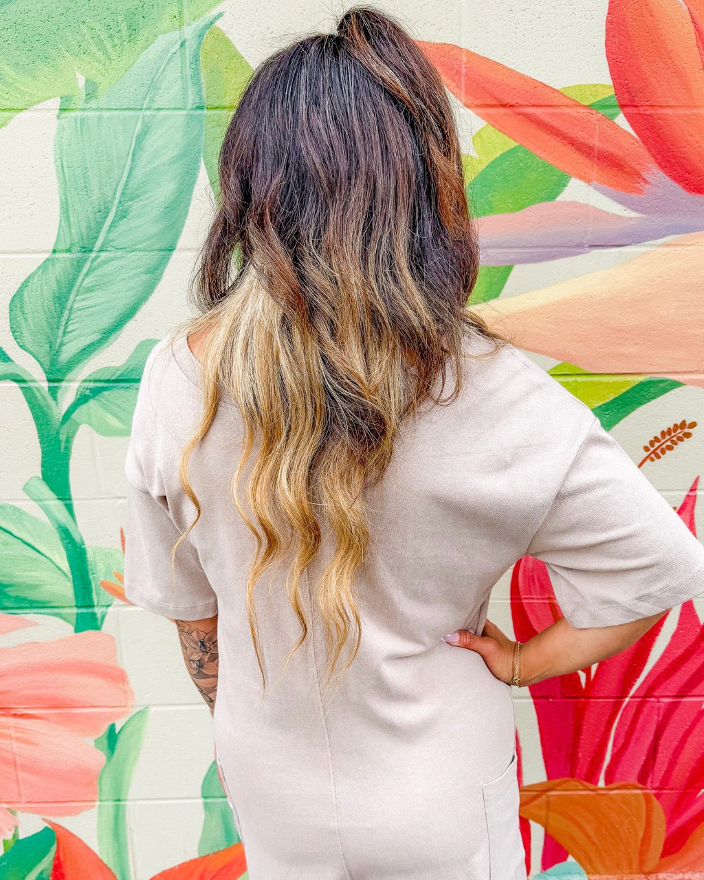 Timothy Romper - Taupe