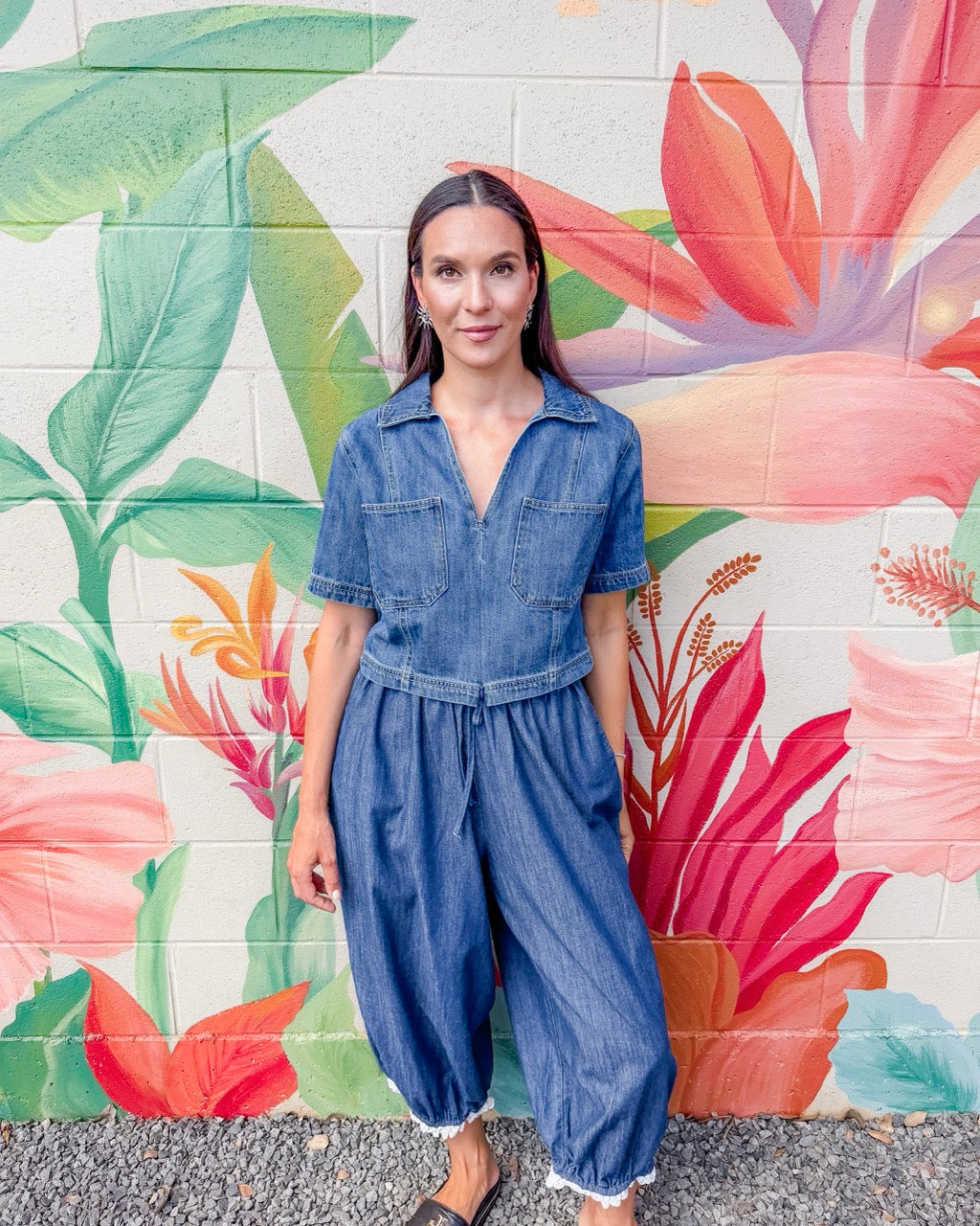 Bert Denim Top