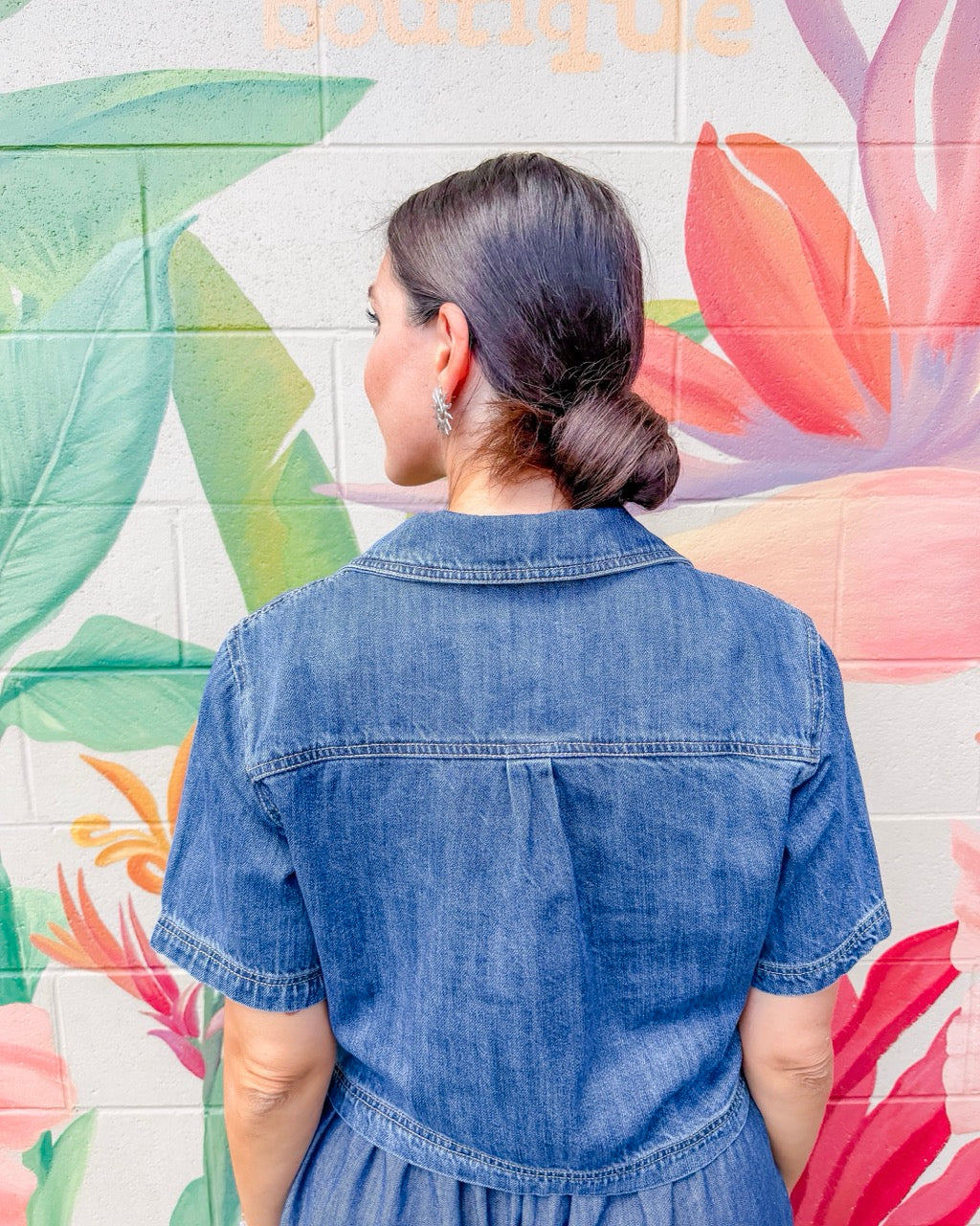 Bert Denim Top