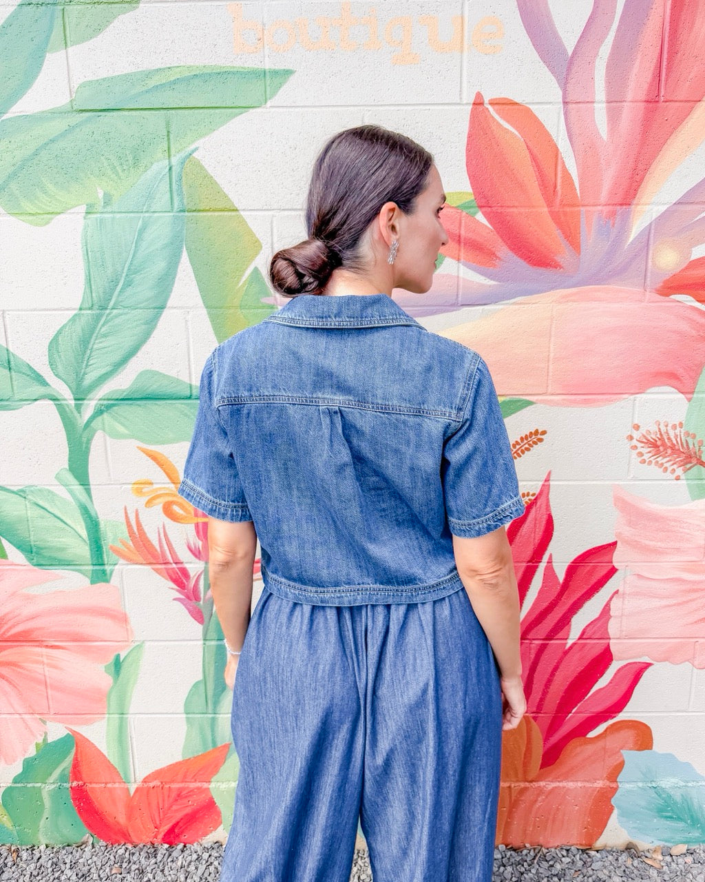 Bert Denim Top