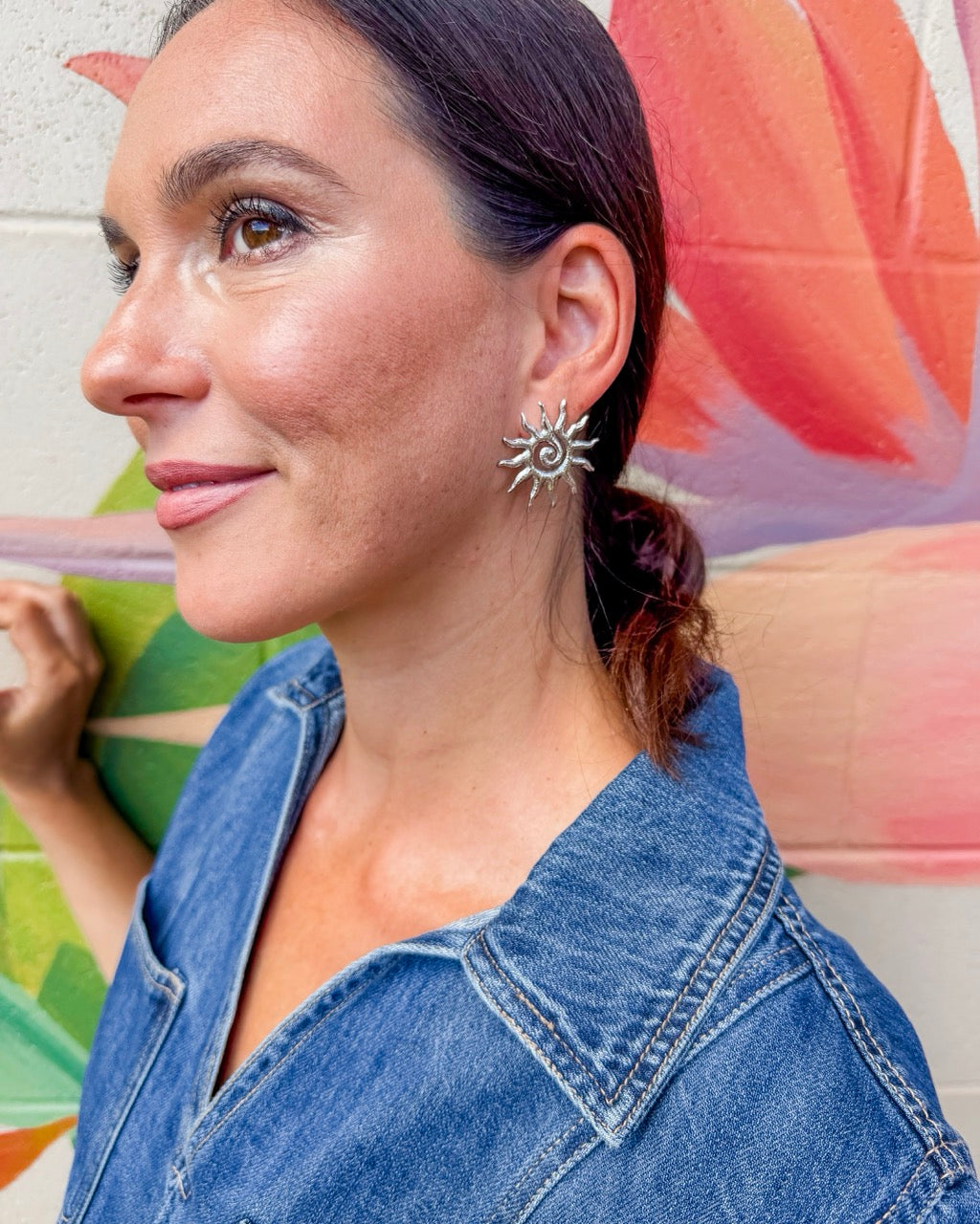 Shine On Earrings - Silver