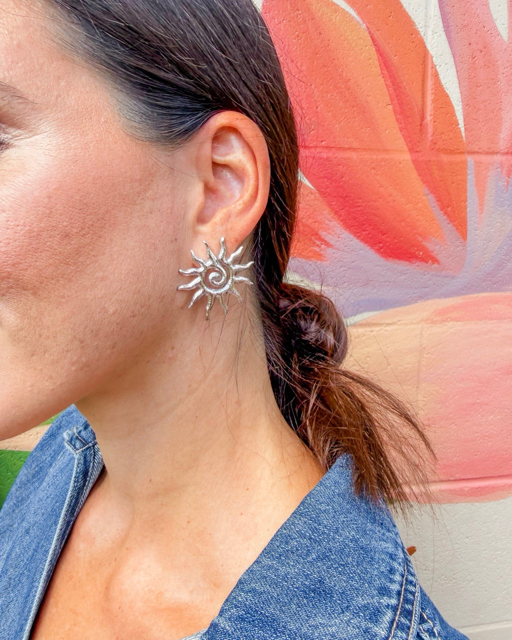 Shine On Earrings - Silver