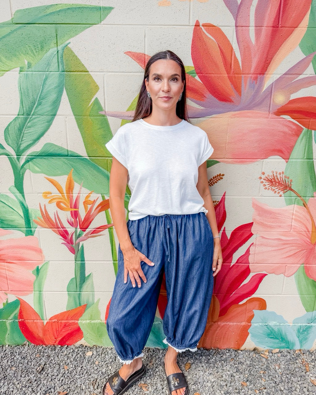 Tristi Basic Tee - Ivory