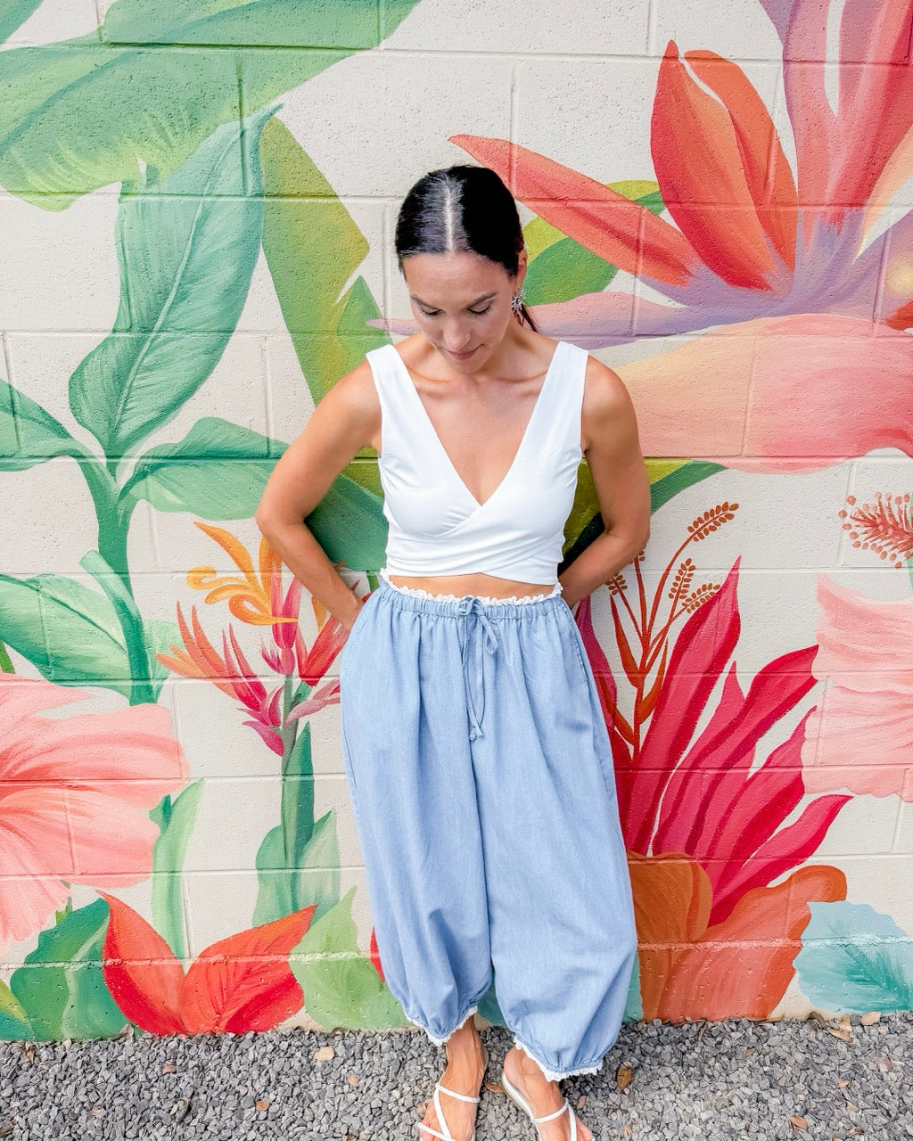 Oscar Pants - Light Wash