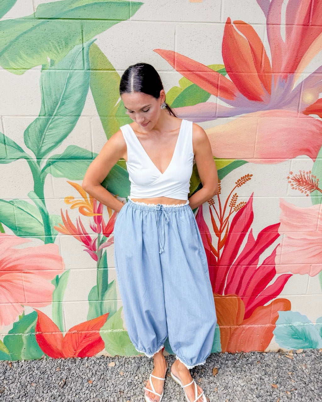 Oscar Pants - Light Wash